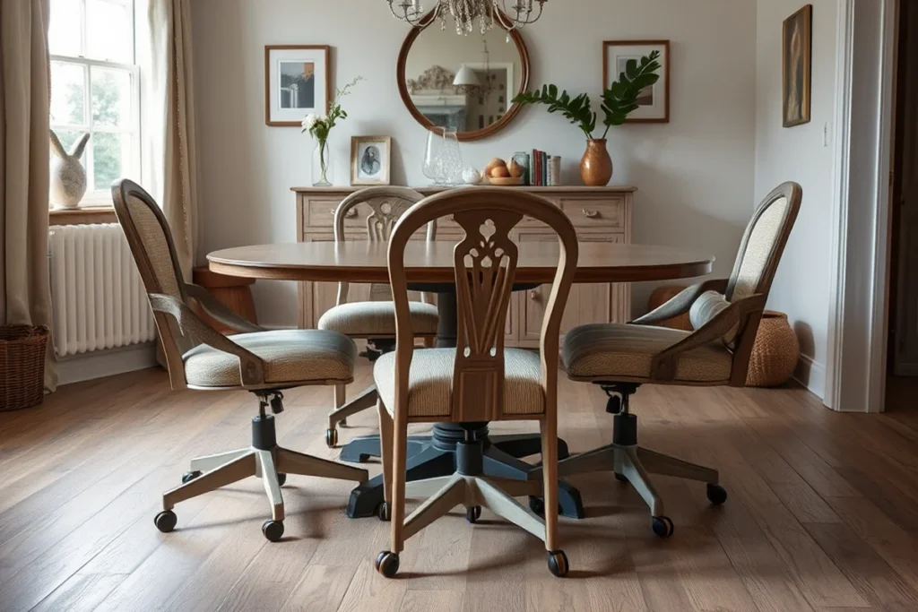 Dining Chairs In Casters