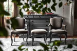 Upholstered Dining Chairs With Arms