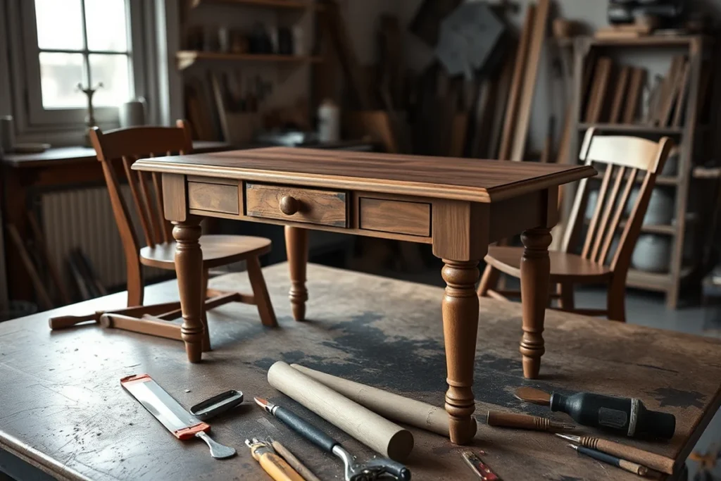 A Kitchen Table And Chairs